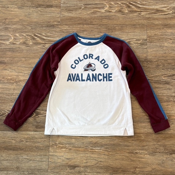 Colorado Avalanche Hockey Sweatshirt Women's Size Small Official NHL Product EUC - Picture 1 of 10